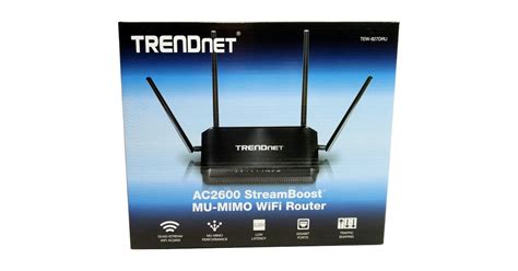 TRENDnet TEW 827DRU AC2600 StreamBoost MU MIMO Wireless Router Review