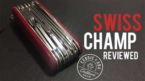 Victorinox Swisschamp Review And Tool Guide Youtube