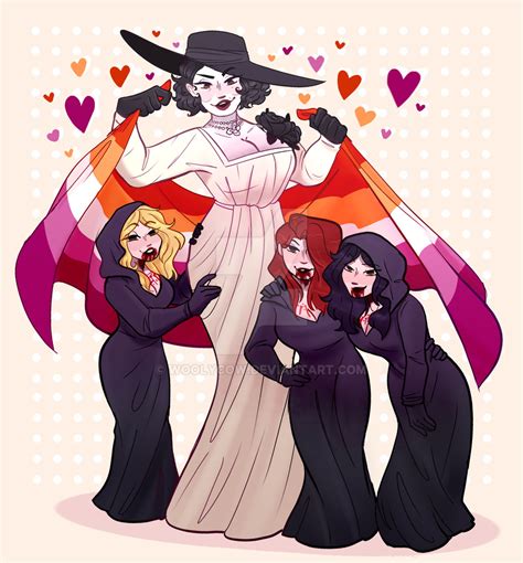 Lady Dimitrescu And Her Daughters By Woolycow On Deviantart