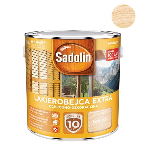 Sadolin Lakierobejca Extra Bezbarwna 2 5 L Kupuj W OBI