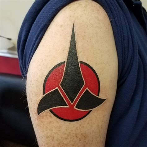 Klingon Symbol Tattoo