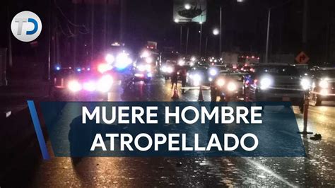 Hombre Muere Arrollado Al Intentar Cruzar La Calle Sobre La Carretera