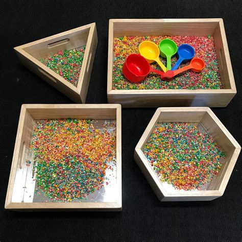 Rainbow Oats For Sensory Play In My Preschool Classroom One Of The