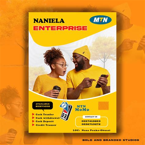 Mtn mobile money flyer | Photoshop tutorial typography, Money logo