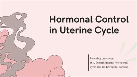 Solution Biology Hormonal Control In Uterine Cycle Studypool