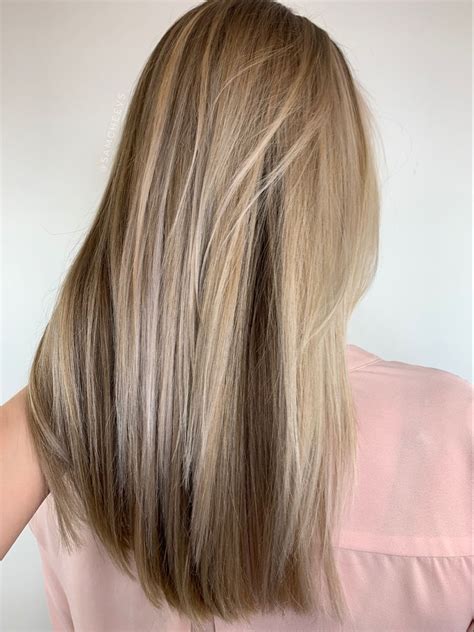 Platinum Blonde With Brown Underneath