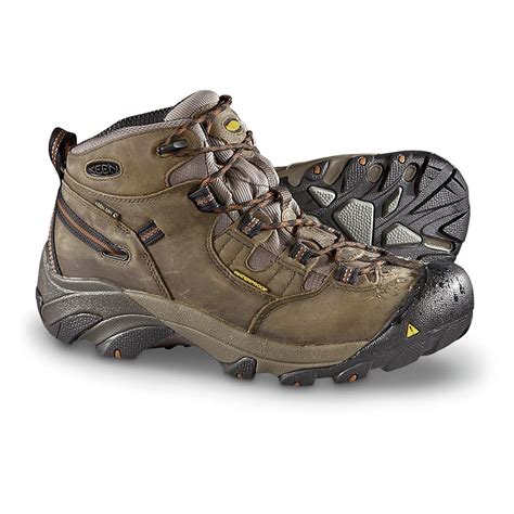 Keen Utility Mens Detroit Waterproof Mid Soft Toe Work Boots 423578