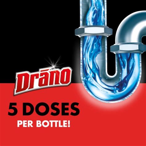 Drano Max Gel Clog Remover Pro Strength Drain Cleaner For Home Use