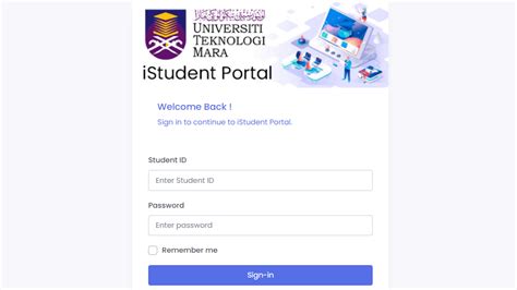 Uitm Student Portal Login Istudent Semakan Keputusan Ujian