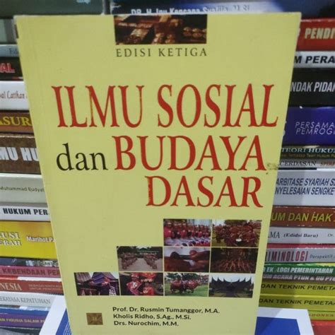 Jual Ilmu Sosial Dan Budaya Dasar Edisi Ketiga By Rusmin Tumanggor