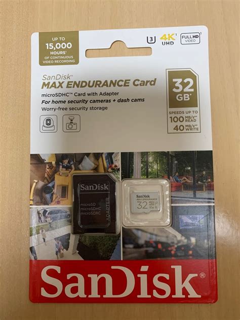 SanDisk MAX ENDURANCE SDSQQVR 032G GN6IA 32GBPayPayフリマ