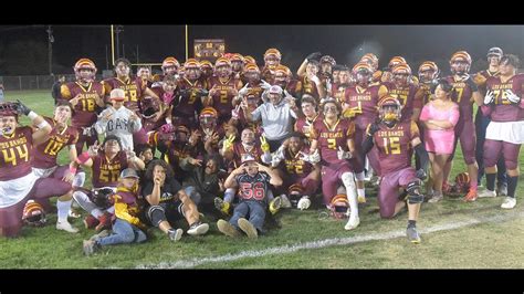 Los Banos Varsity Football Vs Lathrop Spartans YouTube