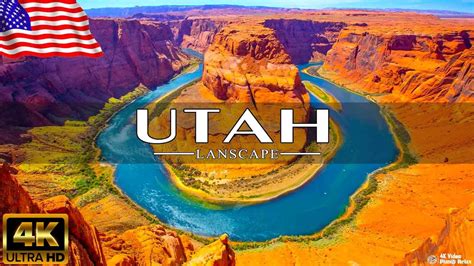 Flying Over Utah K Uhd Relaxing Music Along With Beautiful Nature