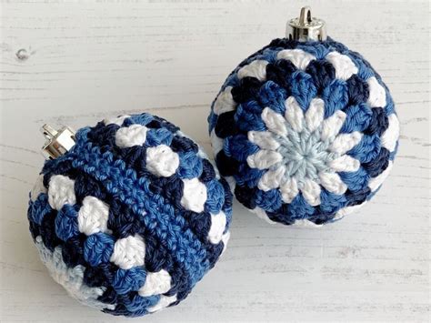 Beautiful Christmas Crochet Baubles Ideas Artofit