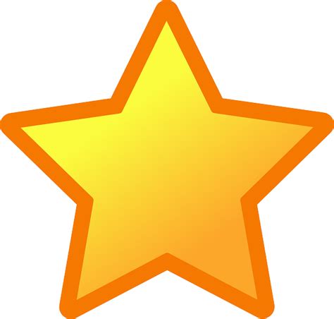 Stern Gelb Golden · Kostenlose Vektorgrafik auf Pixabay
