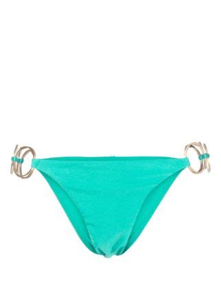 Cult Gaia Zoey Embellished Bikini Bottoms Farfetch