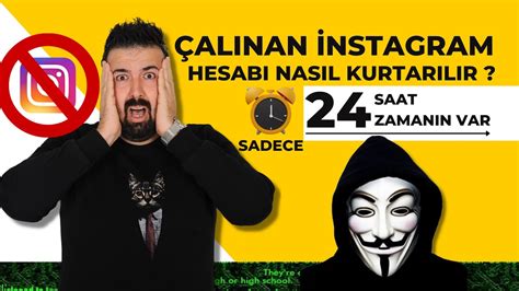 ÇALINAN İNSTAGRAM HESABI NASIL KURTARILIR GÜNCEL YouTube