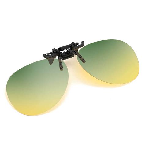 Clip On Aviator Solglas Gon Pilotglas Gon Day Night Vision Megabilligt Se