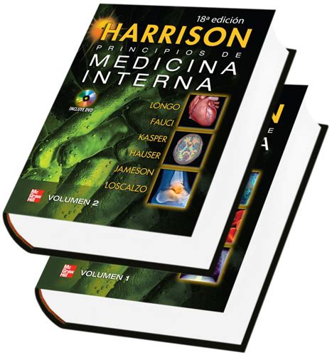 Harrison Principios de Medicina Interna 2 Vols con DVD 18ª Edici