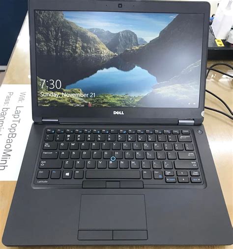 DELL Latitude 5480 Core i5 7300u RAM 8Gb SSD 256Gb Màn 14 Full