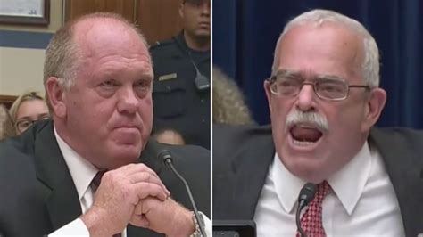 Ex Ice Chief Blasts House Democrat After Tense Hearing ‘he Ran Out Of