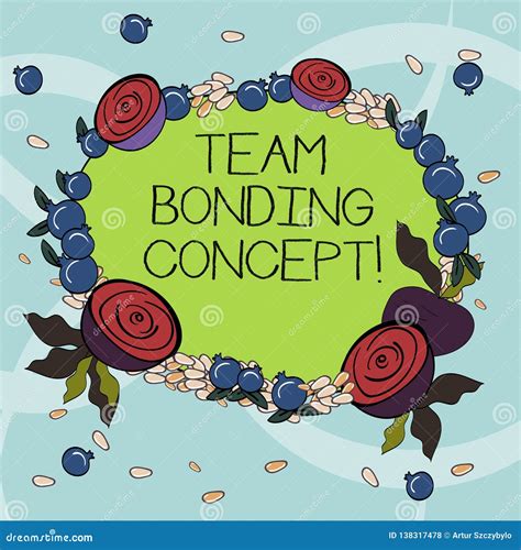 Texte D écriture écrivant Team Bonding Concept La Signification De