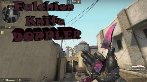 CS GO Falchion Knife Doppler Knife Showcase YouTube