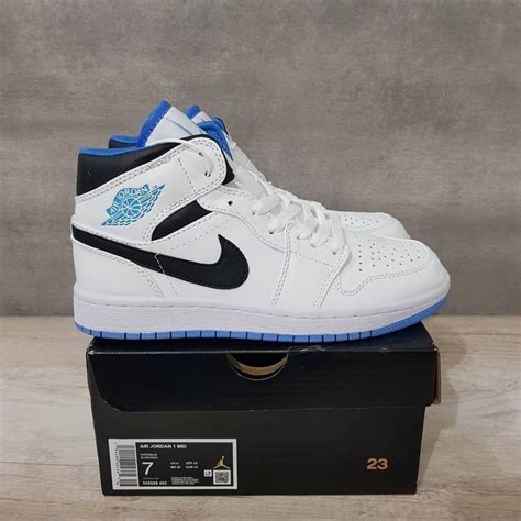 REAL PICT Nike Air Jordan High Laser Blue On Carousell