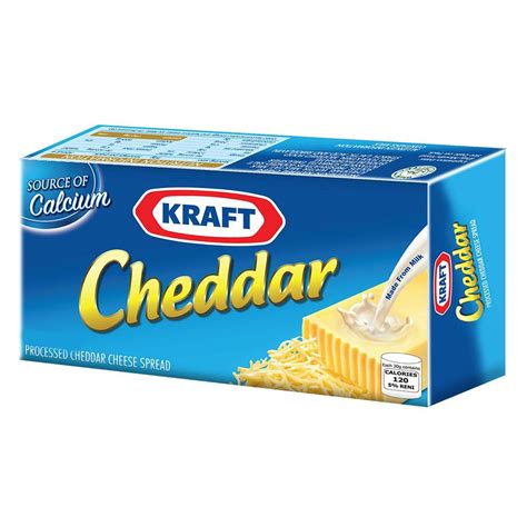 Kraft Cheddar Cheese Block 250gm 切达起司 De Mas Bakery Ingredient Supply