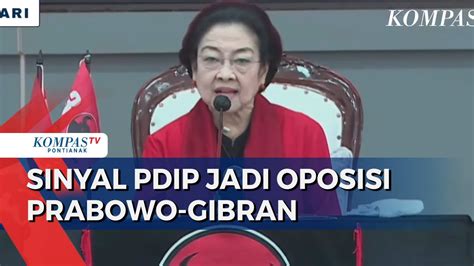 Pdip Beri Sinyal Kuat Jadi Oposisi Pemerintahan Prabowo Gibran Kami