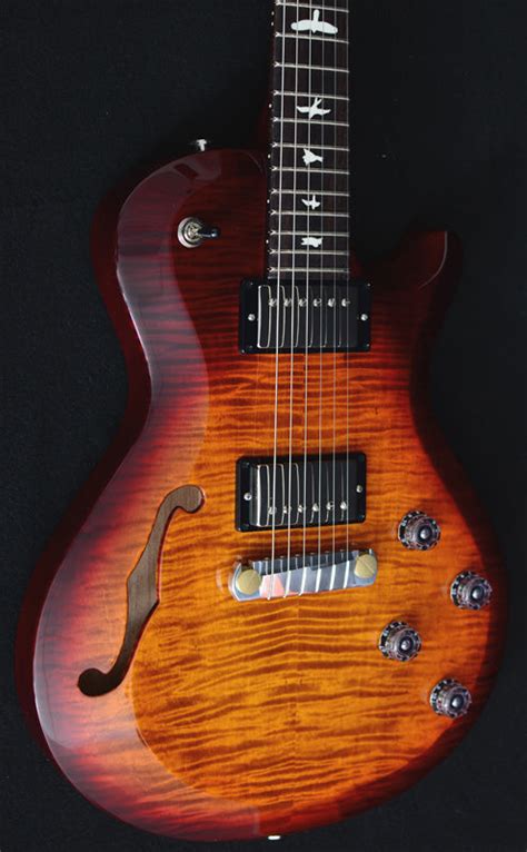 Paul Reed Smith S2 Singlecut Semi Hollow Dark Cherry Sunburst