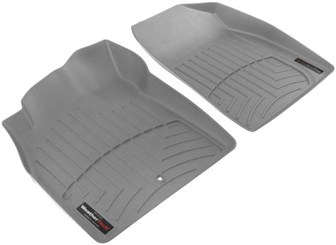 Weathertech Front Auto Floor Mats Gray Weathertech Floor Mats Wt461451