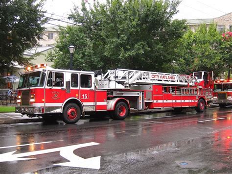 Afd Atlanta Fire Department Fire Trucks Fire Dept