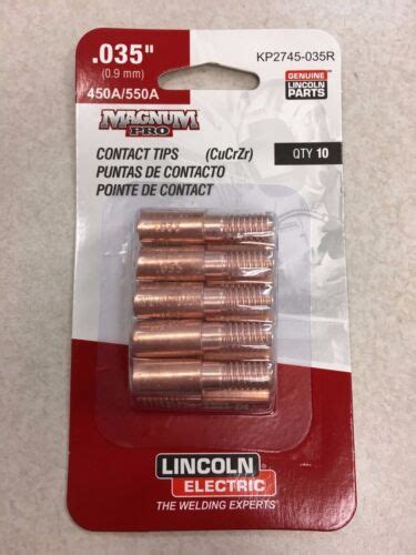 Geniune Lincoln Pk Electric Magnum Pro Contact Tips A