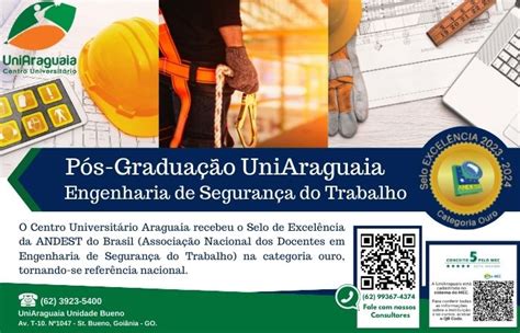 CREA GO Mais Capacitação ENGENHARIA DE SEGURANÇA DO TRABALHO