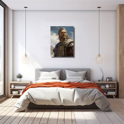 Thor, Norse God of Thunder Digital Art Print Mythology Portrait Mighty ...