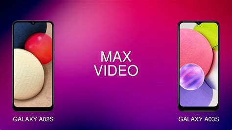 Samsung Galaxy A02s Vs Samsung Galaxy A03s Comparison Youtube