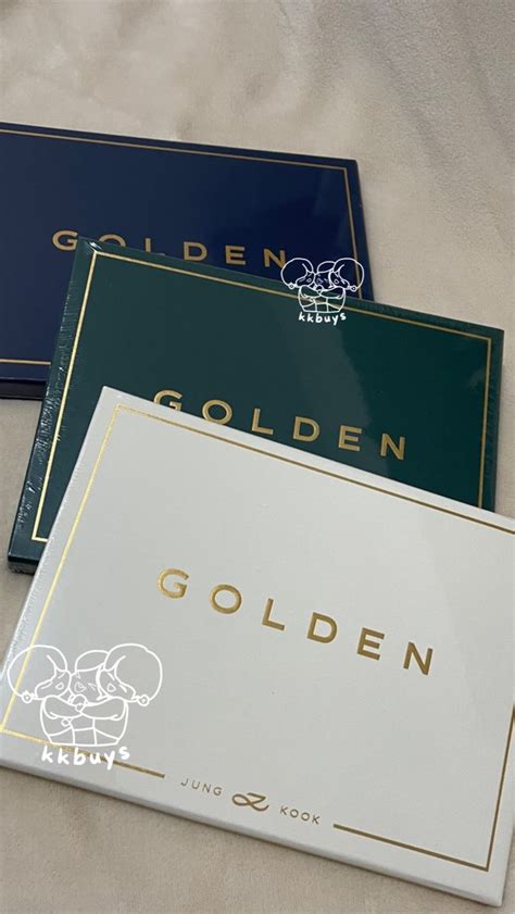 SALE 3 SEALED ALBUM SET GOLDEN JUNGKOOK JK KOO SHINE SUBSTANCE SOLID