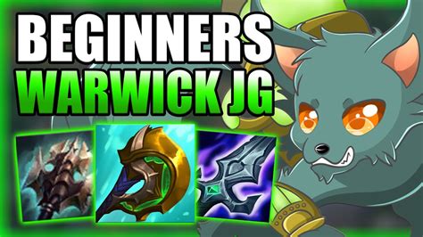 How To Play Warwick Jungle And Gain Elo For Beginners Best Build Runes