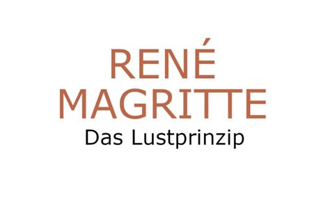 Ren Magritte Werke Bilder Vom Meister Des Surrealismus