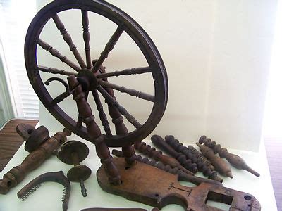 Antique Spinning Wheel Parts -- Antique Price Guide Details Page