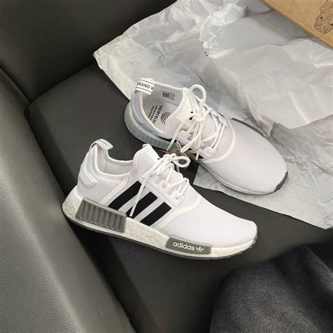 Minhshop Vn Giày Adidas Nmd R1 Prime Blue Cloud White Core Black [gz9261]