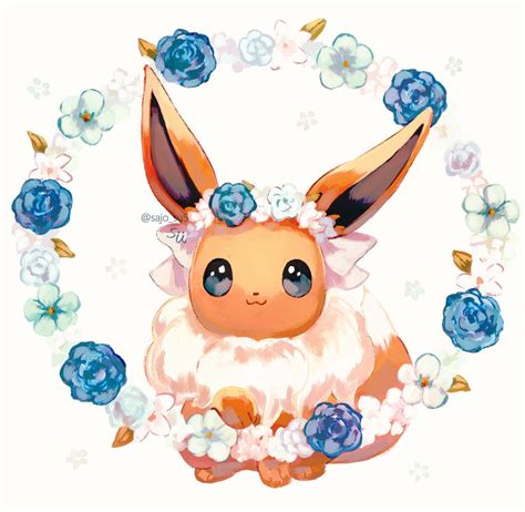 Eevee Pokemon Drawn By Su Sajo Su5 Danbooru