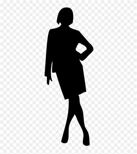 Formal Dress Silhouette Clip Art - Dress Form Clip Art - FlyClipart