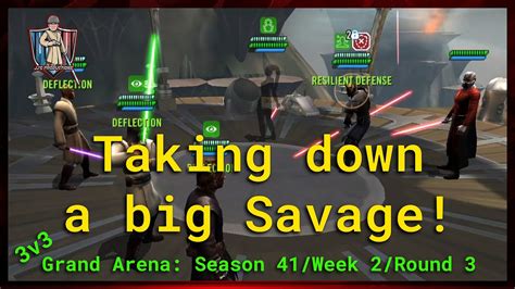 SWGOH GAC Season 41 Week 2 Round 3 YouTube