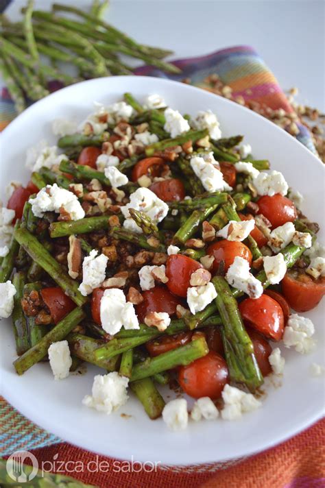 Ensalada De Esp Rragos Al Bals Mico Pizca De Sabor