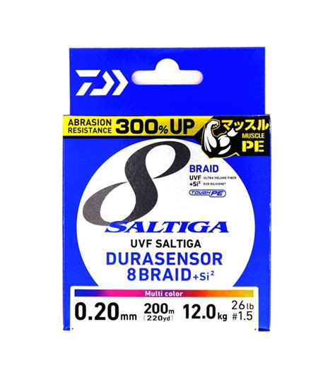 Linea Trenzada Daiwa Saltiga Braid Durasensor Maquieira