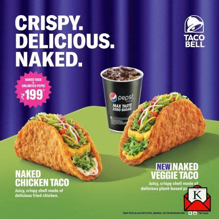 Taco Bell S Naked Veggie Taco Made Using Plant Based Protein