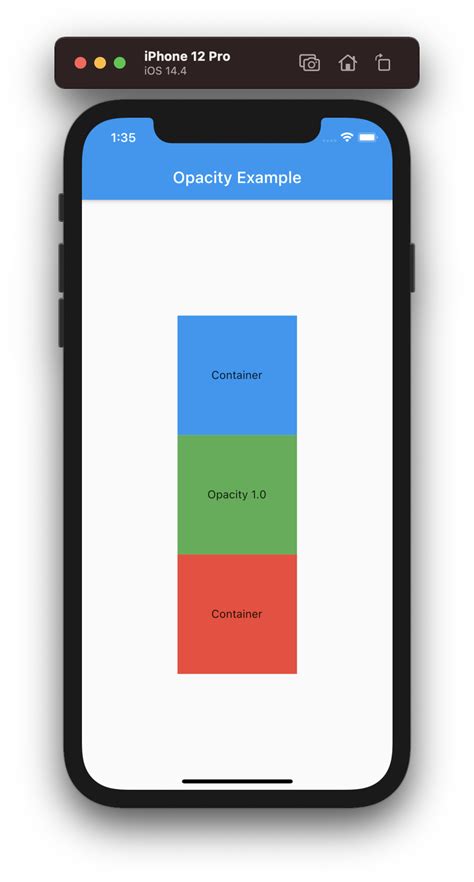 Flutter Widget Of The Week Opacity Terrys Dev Diary