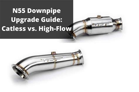 Bmw N Downpipes Guide Catless Vs High Flow Best N Downpipe